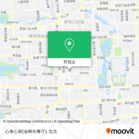 心泰心厨(金树街餐厅)地图