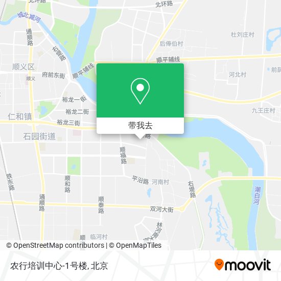 农行培训中心-1号楼地图