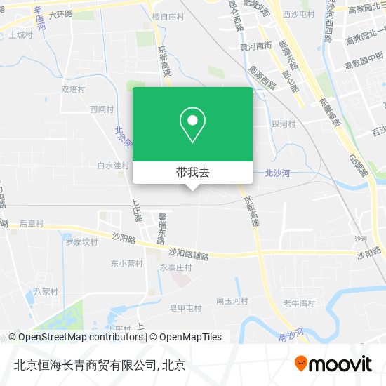 北京恒海长青商贸有限公司地图