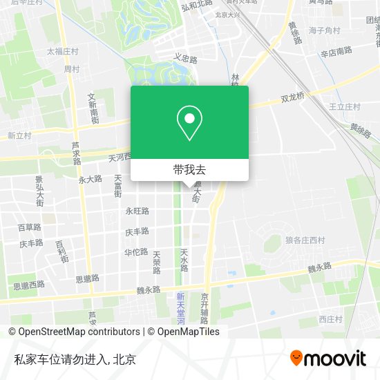 私家车位请勿进入地图
