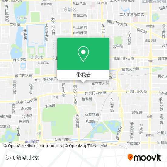 迈度旅游地图