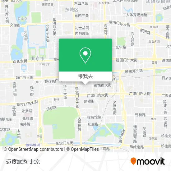 迈度旅游地图