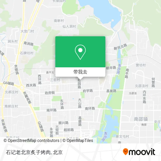 石记老北京炙子烤肉地图