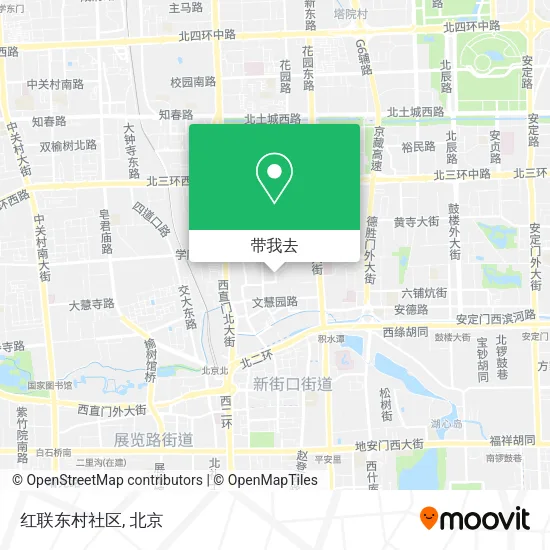 红联东村社区地图