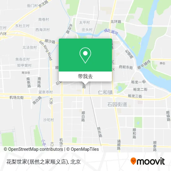 花梨世家(居然之家顺义店)地图