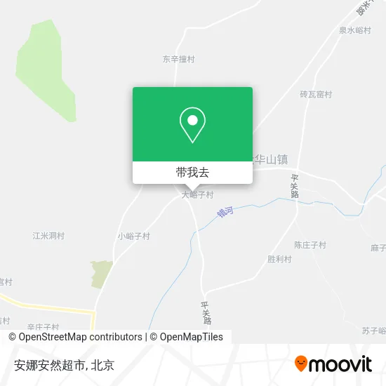 安娜安然超市地图