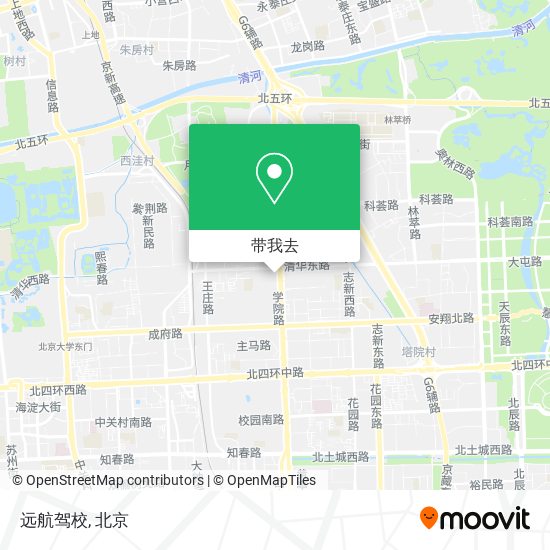 远航驾校地图