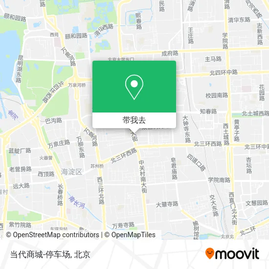 当代商城-停车场地图