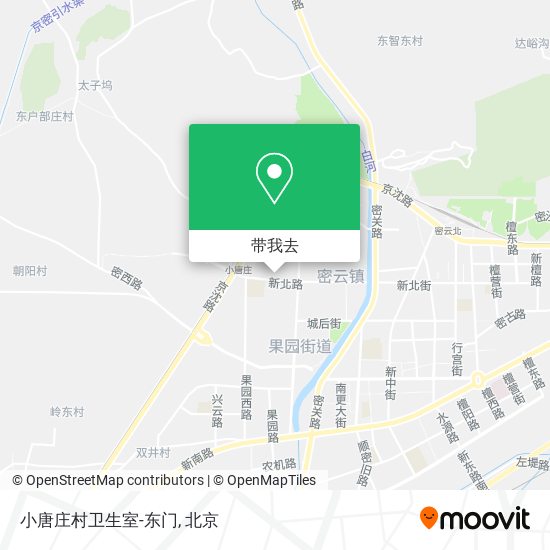小唐庄村卫生室-东门地图