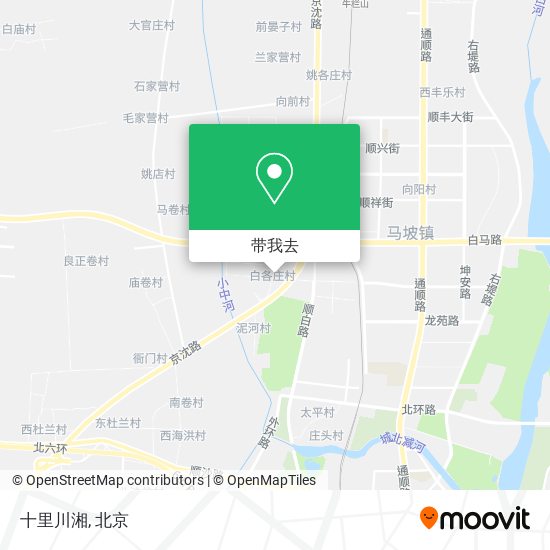 十里川湘地图