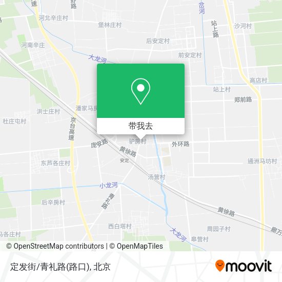 定发街/青礼路(路口)地图