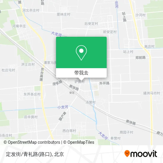 定发街/青礼路(路口)地图