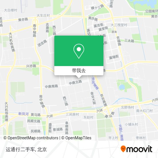 运通行二手车地图