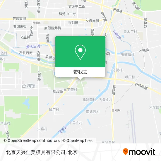 北京天兴佳美模具有限公司地图