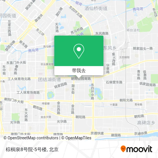 棕榈泉8号院-5号楼地图