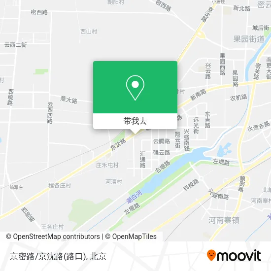 京密路/京沈路(路口)地图