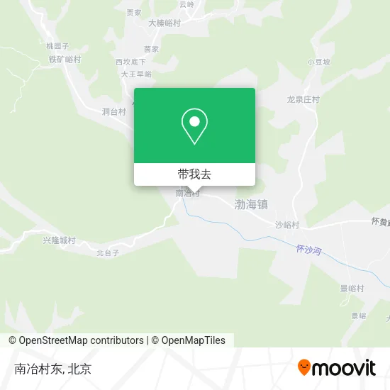 南冶村东地图