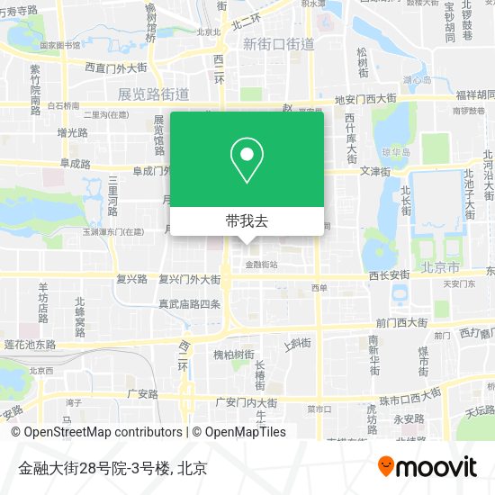 金融大街28号院-3号楼地图