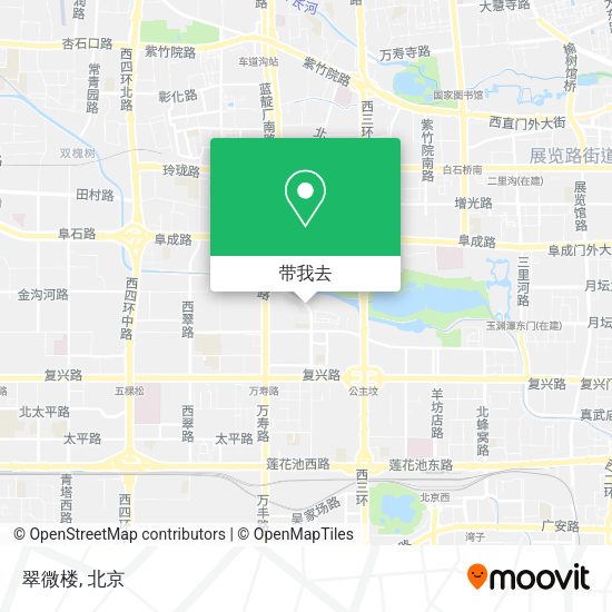 翠微楼地图
