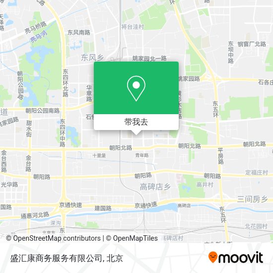 盛汇康商务服务有限公司地图