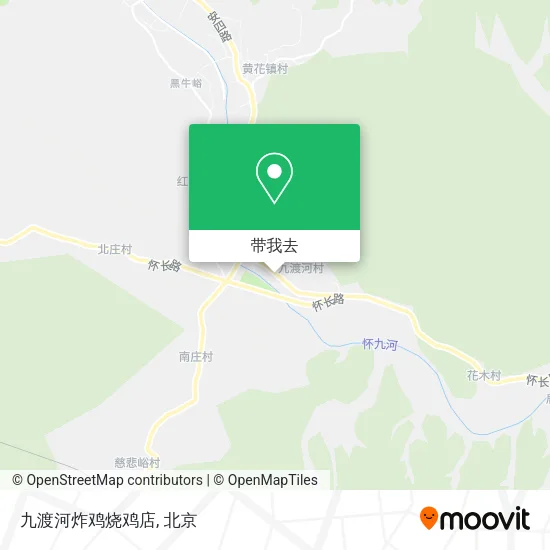 九渡河炸鸡烧鸡店地图