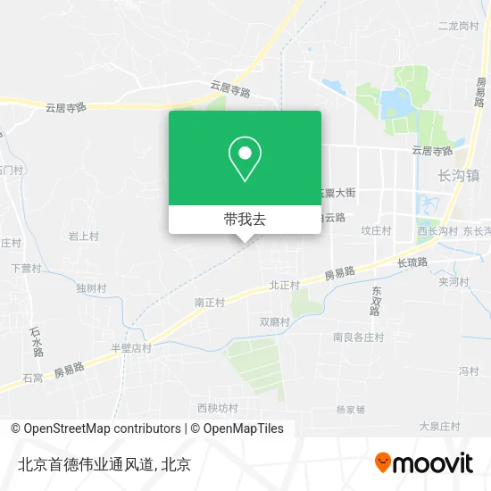 北京首德伟业通风道地图