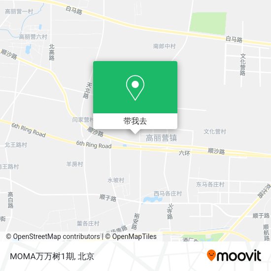 MOMA万万树1期地图