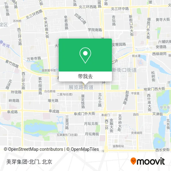 美芽集团-北门地图