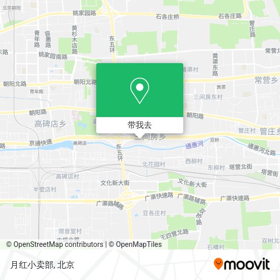 月红小卖部地图