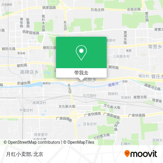 月红小卖部地图