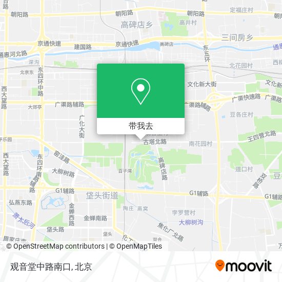观音堂中路南口地图