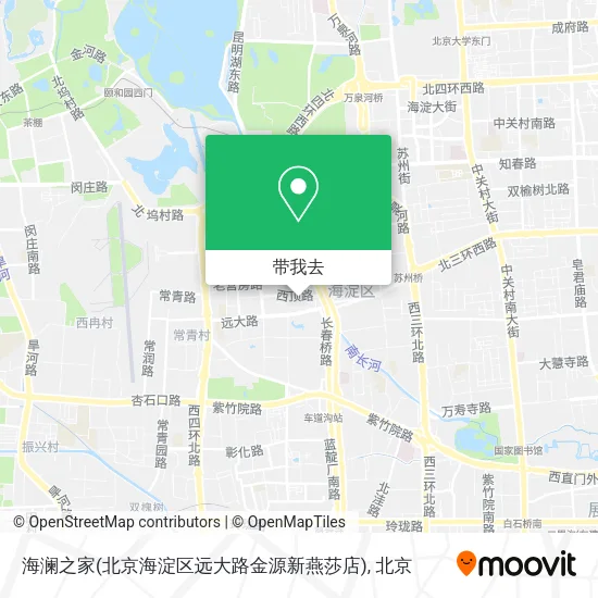 海澜之家(北京海淀区远大路金源新燕莎店)地图