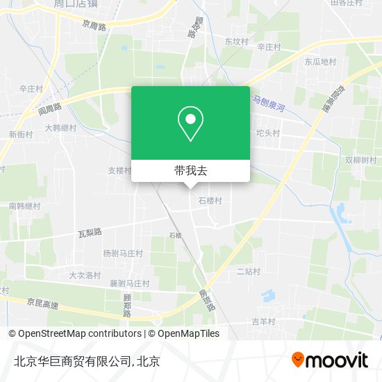 北京华巨商贸有限公司地图