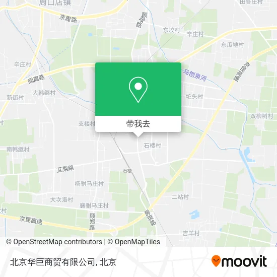 北京华巨商贸有限公司地图