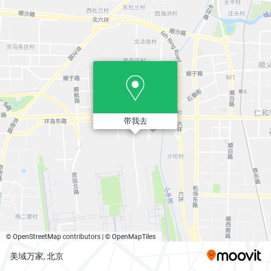 美域万家地图