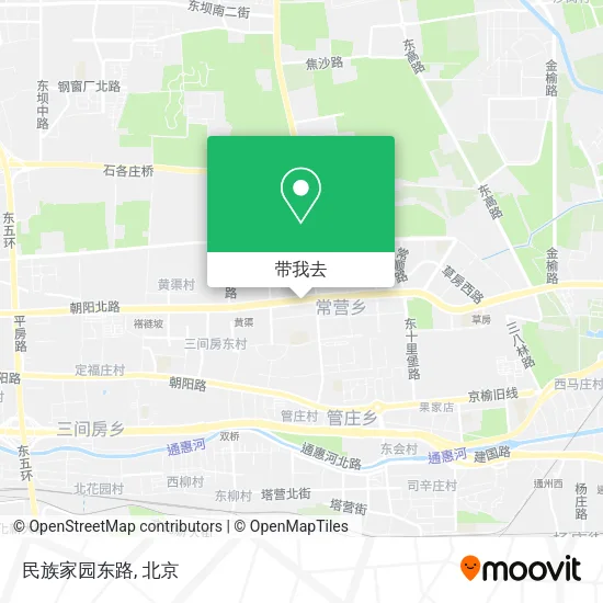 民族家园东路地图