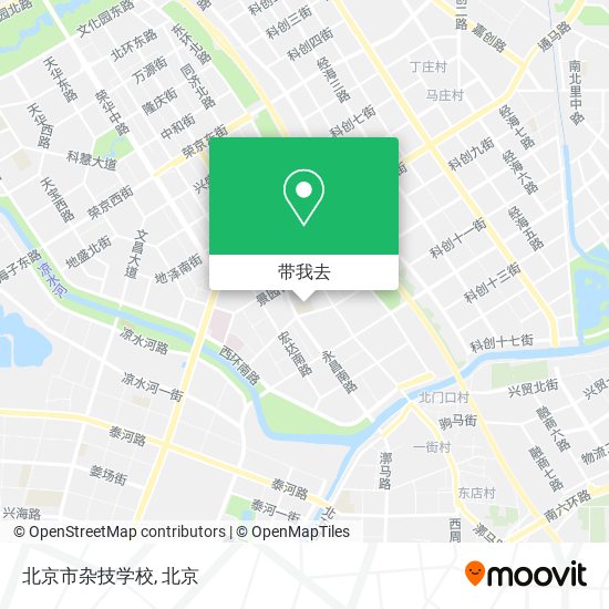 北京市杂技学校地图