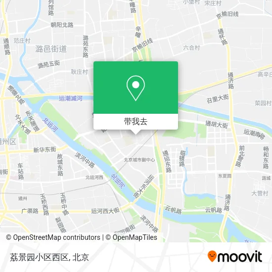 荔景园小区西区地图