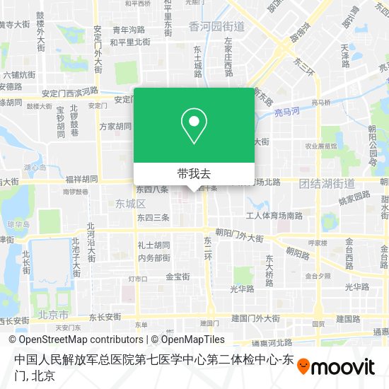 中国人民解放军总医院第七医学中心第二体检中心-东门地图