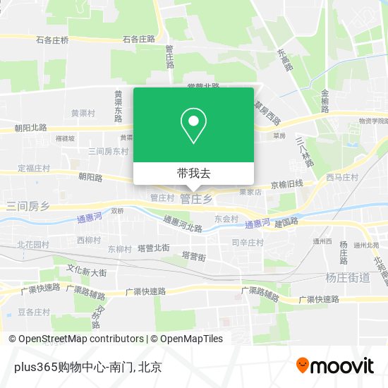 plus365购物中心-南门地图