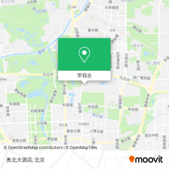奥北大酒店地图