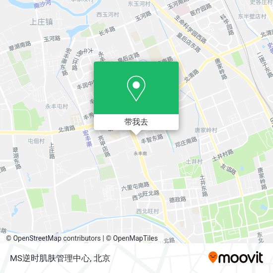 MS逆时肌肤管理中心地图