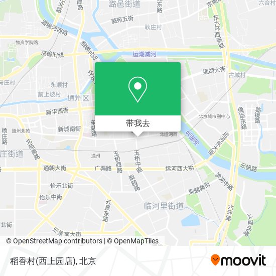 稻香村(西上园店)地图
