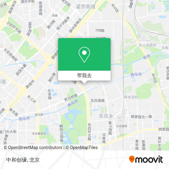 中和创缘地图