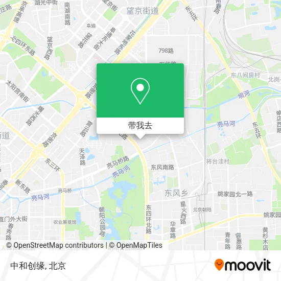 中和创缘地图