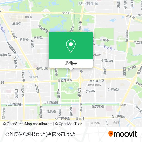 金维度信息科技(北京)有限公司地图