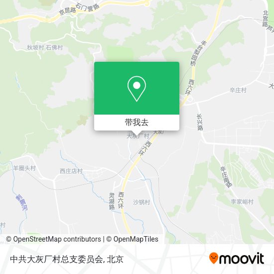 中共大灰厂村总支委员会地图