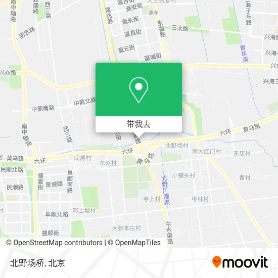 北野场桥地图