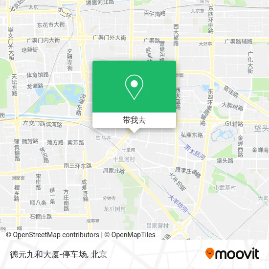 德元九和大厦-停车场地图