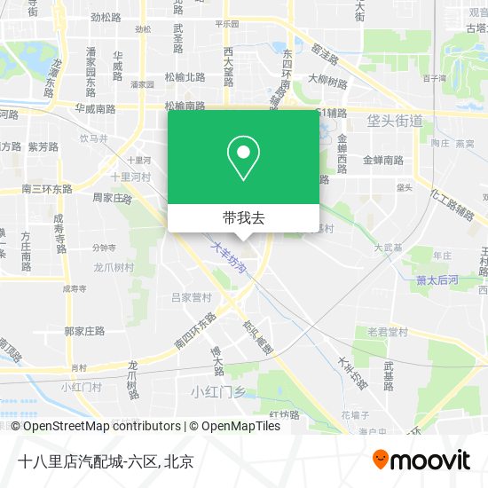 十八里店汽配城-六区地图